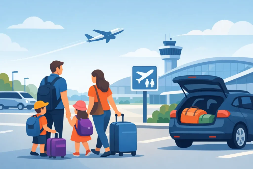 Best Airport Parking for Families: What Matters