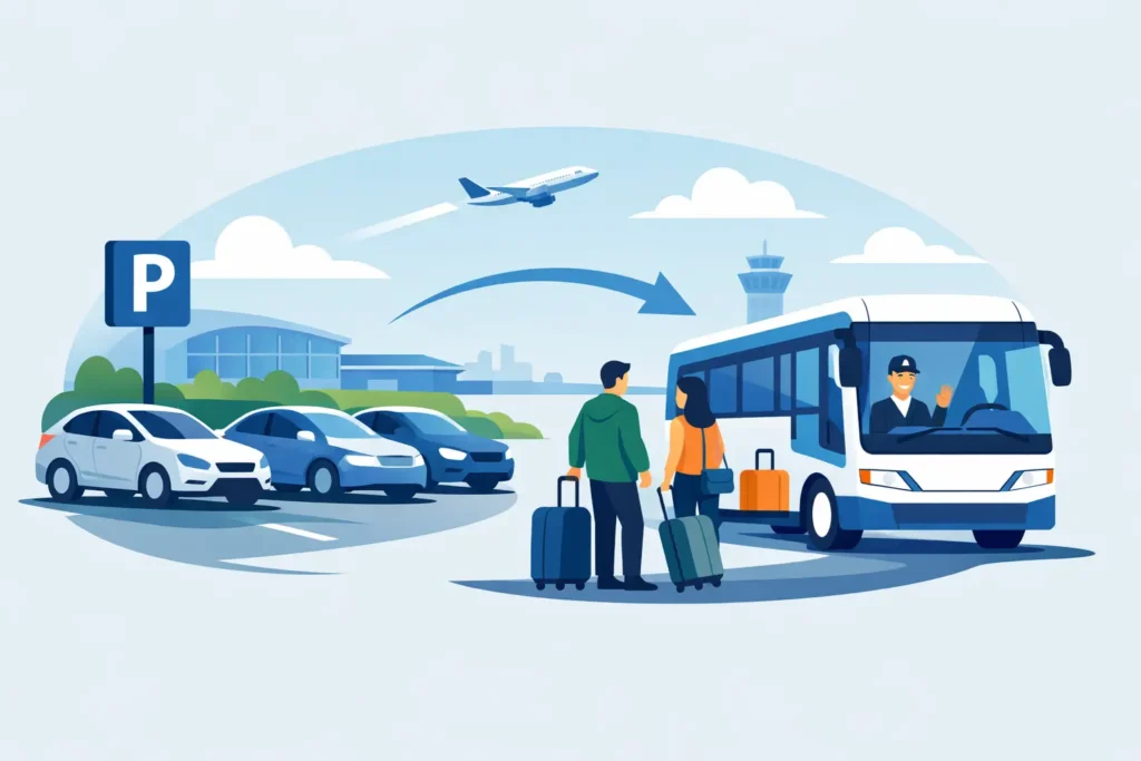 Long Stay Parking with Shuttle Explained
