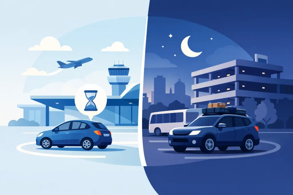 Short Stay Versus Long Stay Parking
