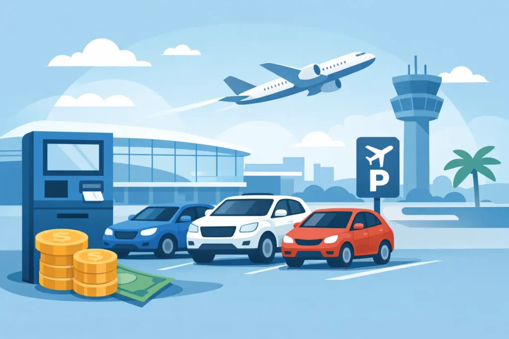Airport Parking Prices From $13 a Day