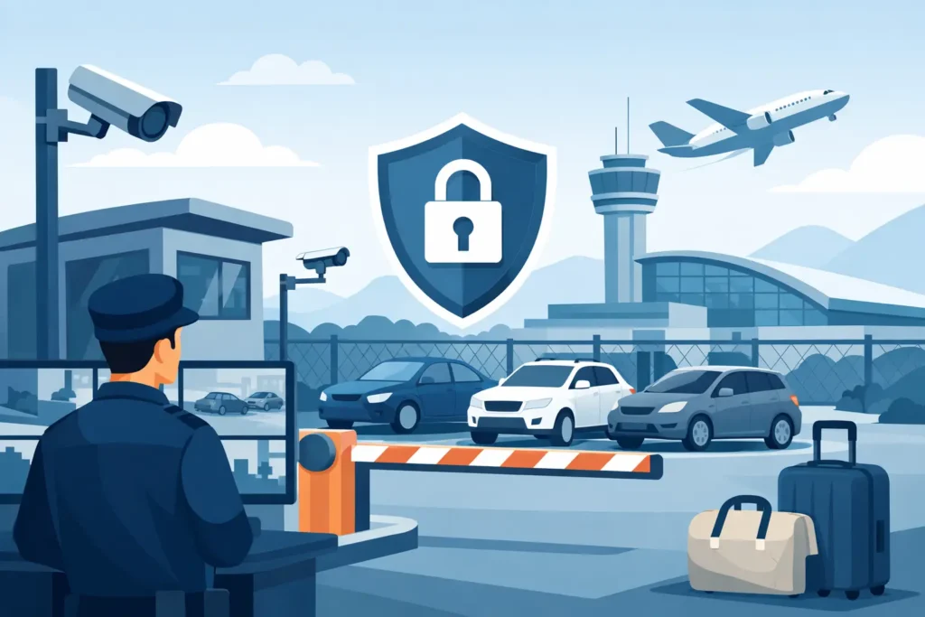 Best Secure Parking Near Airport: What Matters