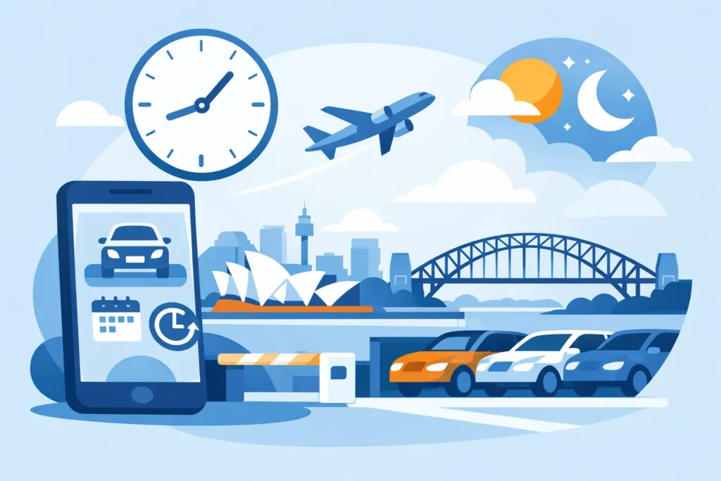 Best Times to Prebook Parking for Sydney Flights