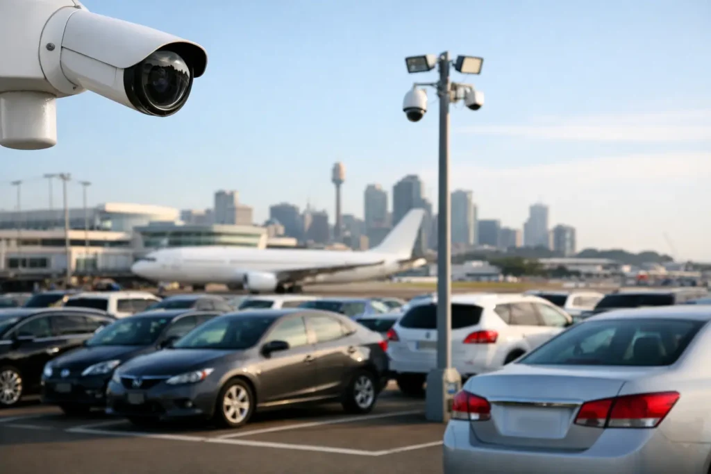 Are Airport Parking Lots Monitored in Sydney?