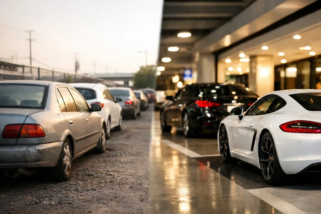 Budget Parking Versus Premium Parking: Is It Worth It?