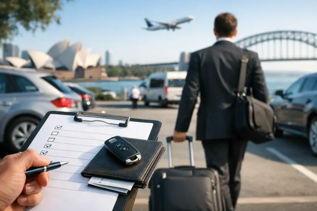 Business Traveller Parking Checklist for Sydney Trips