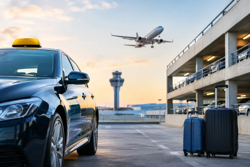 Airport Parking Versus Taxi Fares Compared
